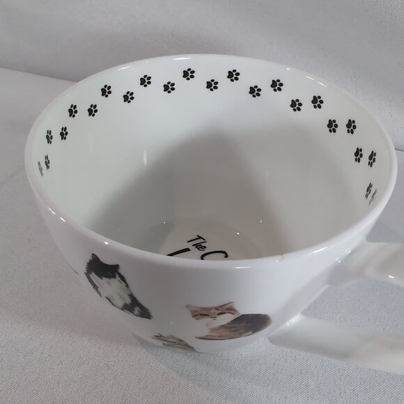 Portobello By Inspire Mug Cats Cat Loves Me Best Paw Prints England Bone China - Picture 10 of 13